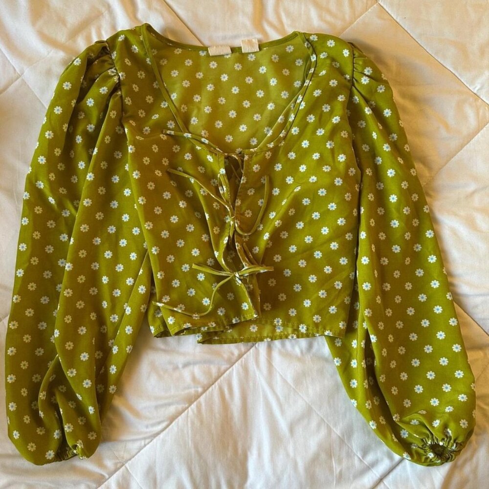 Levi's Long Sleeve Floral Blouse